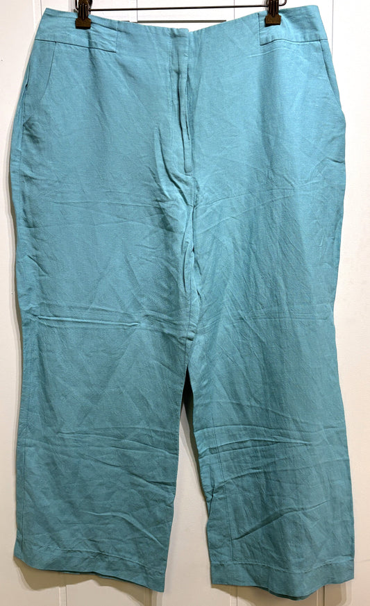 East 5th Cropped Linen Pants