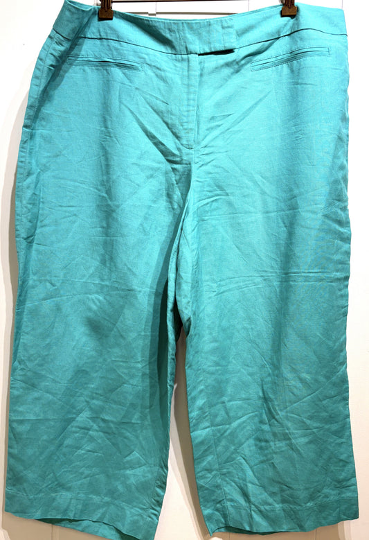 East 5th Cropped Linen Pants