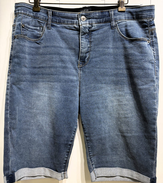 Curve Appeal Denim Shorts