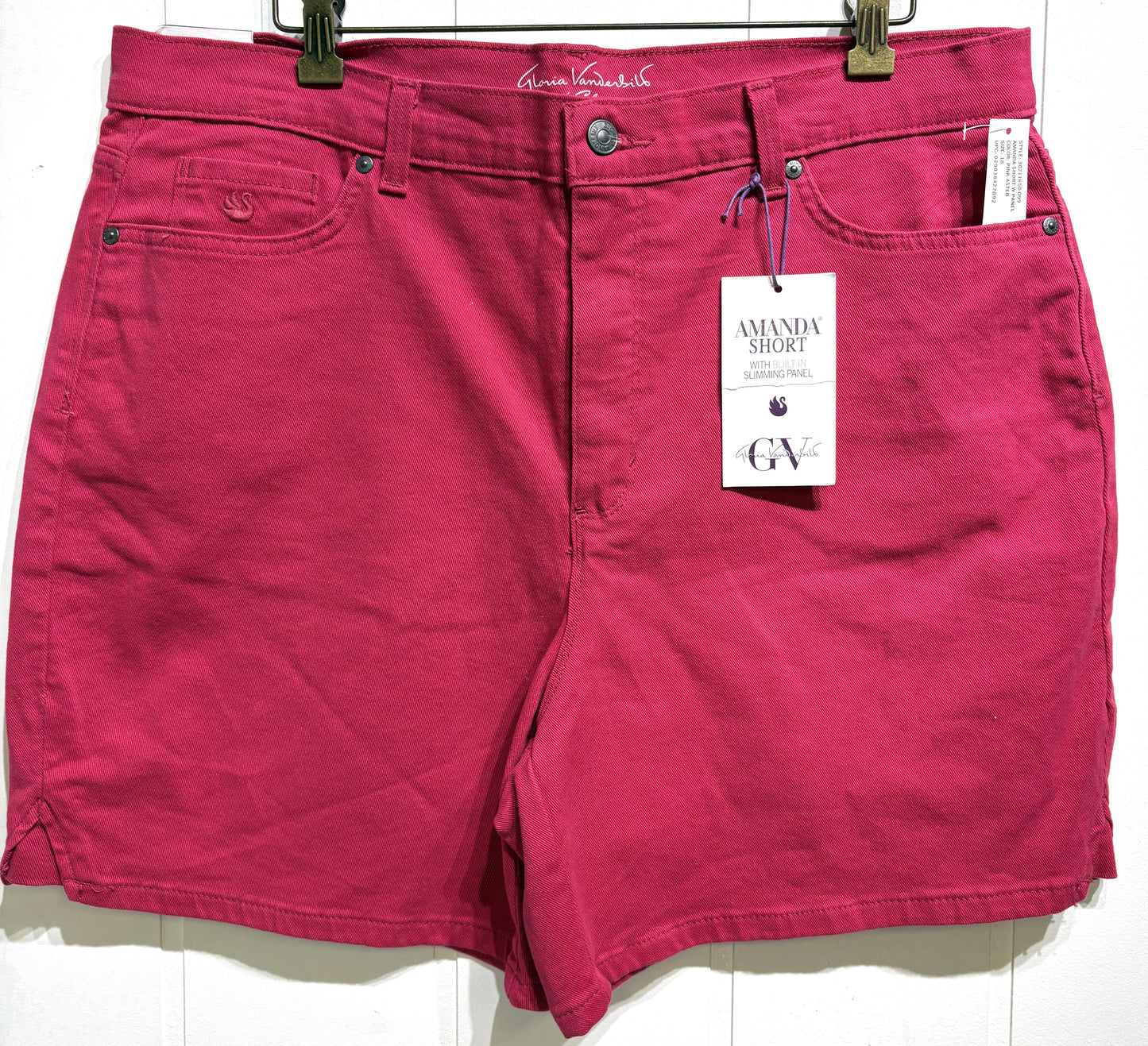All-Around Slimming Denim Shorts