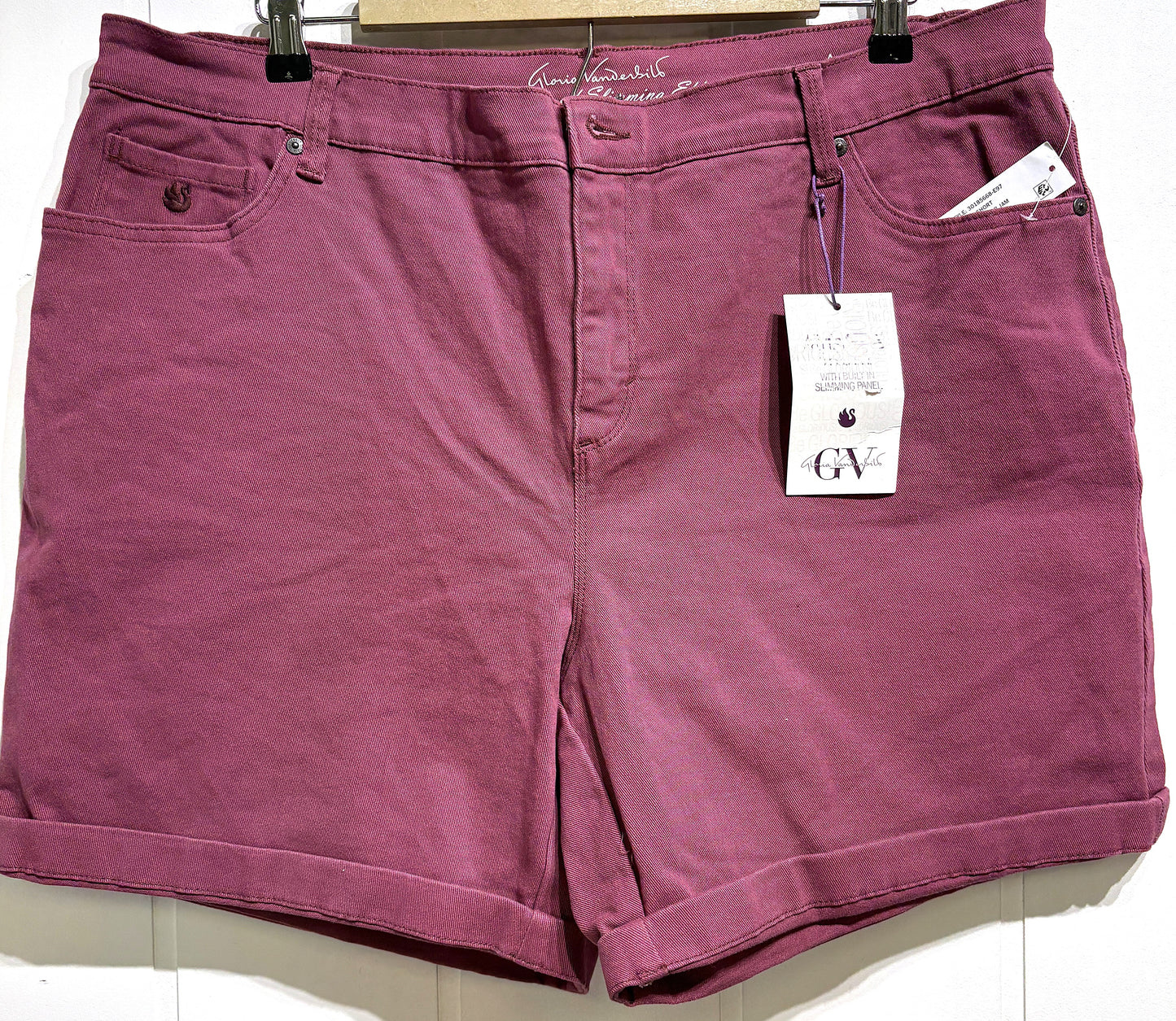 All-Around Slimming Denim Shorts