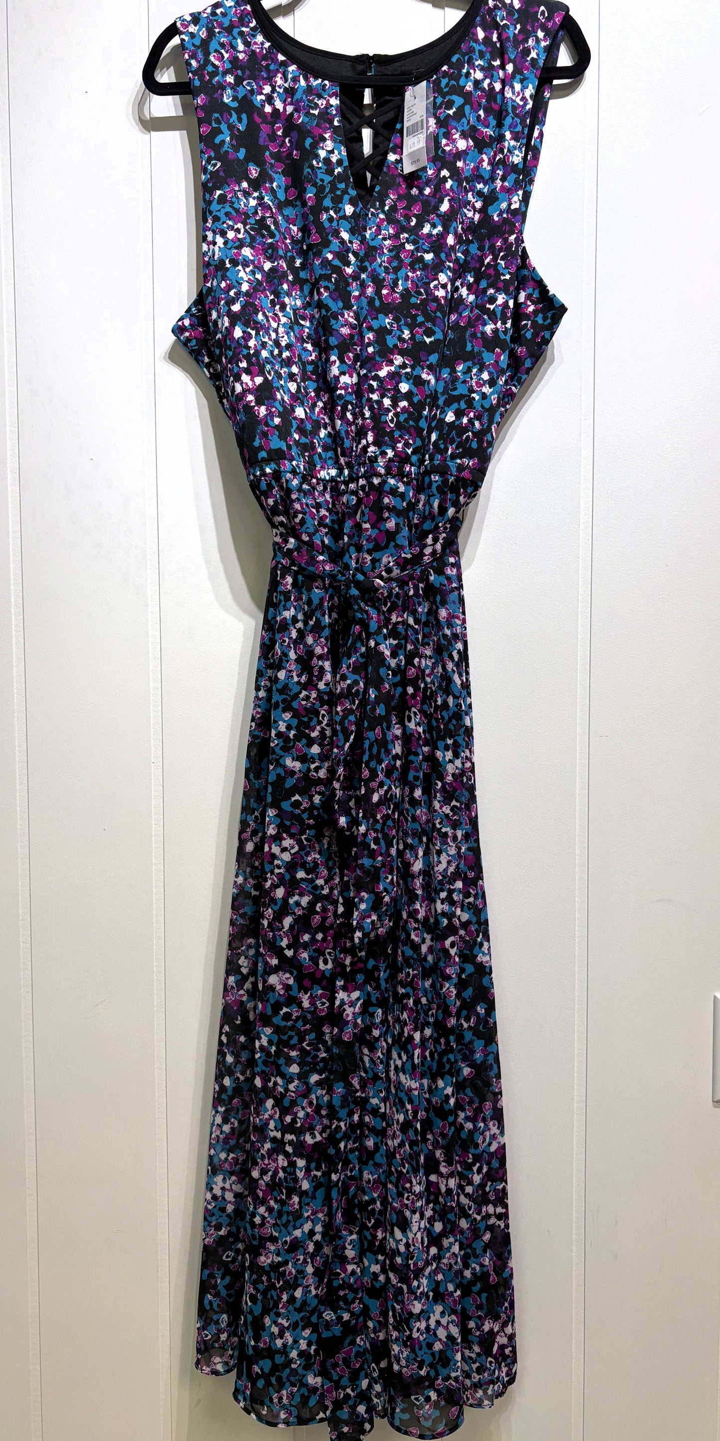 Lane Bryant Maxi Dress w/Belt