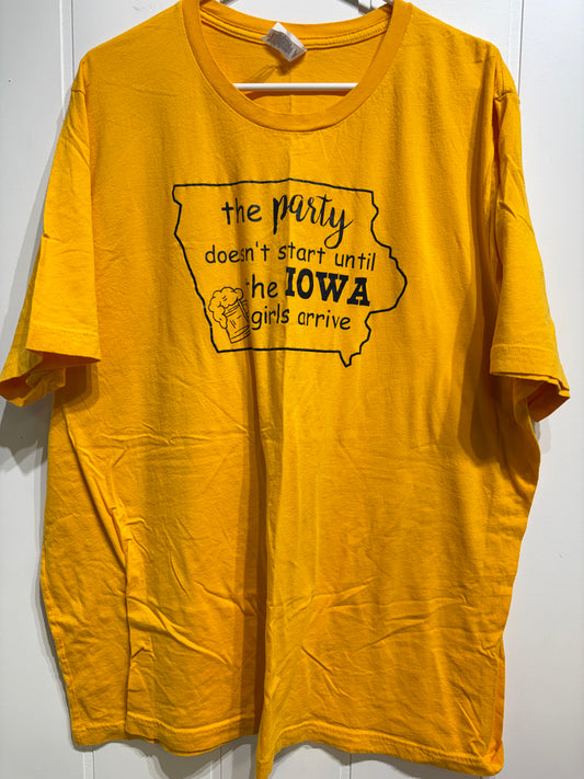 Party Doesn't Start Iowa Tee