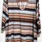 Karen Kane Abstract Print Tops
