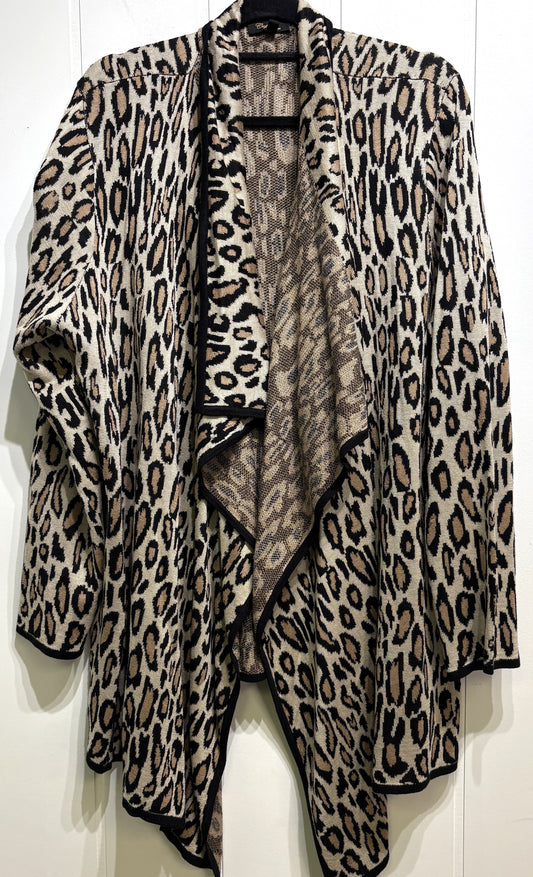 Gupio Cheetah Print Cardigan