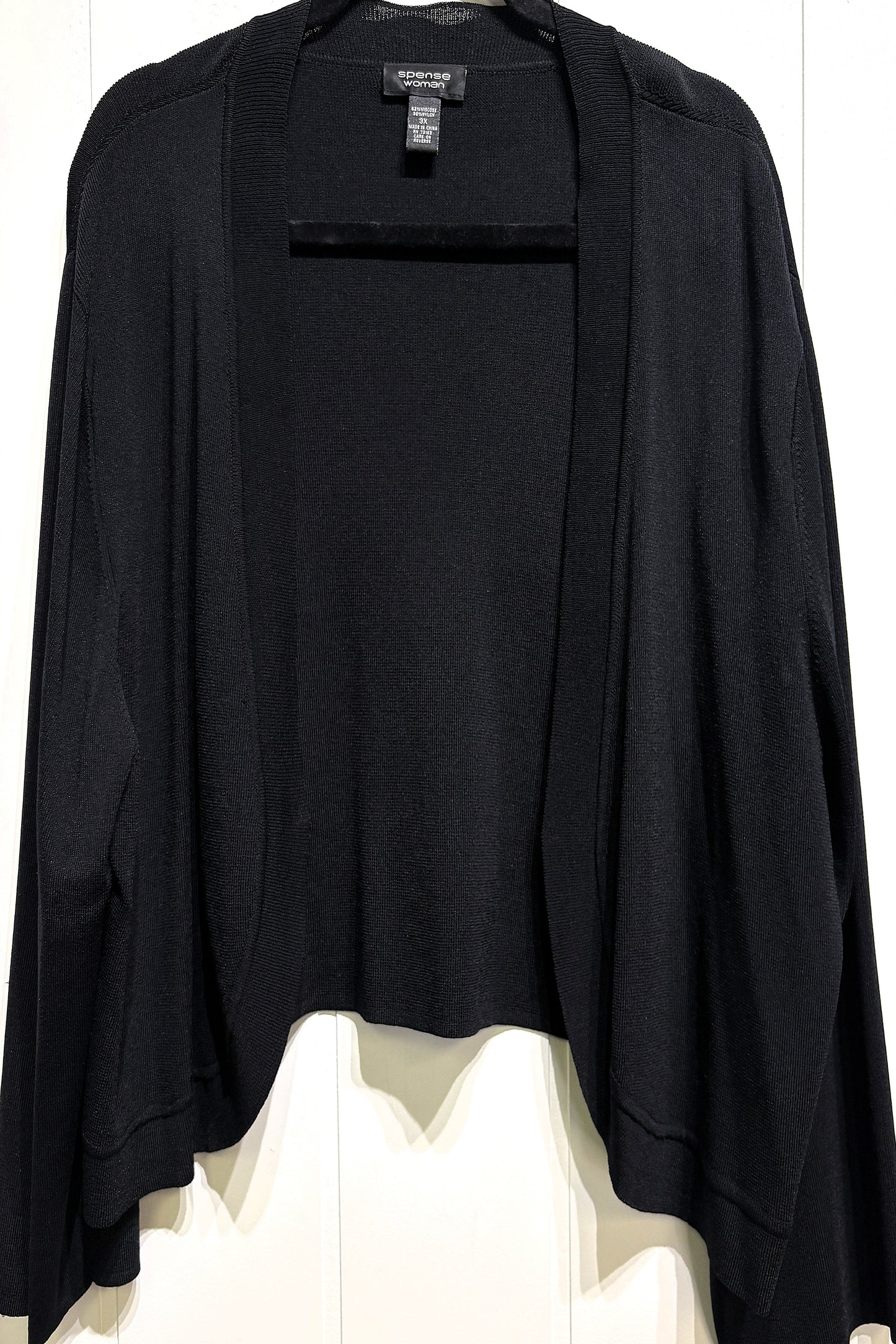 Open-front Cropped Cardigan