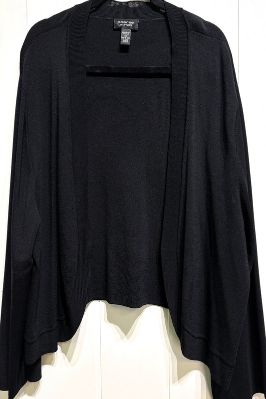 Open-front Cropped Cardigan