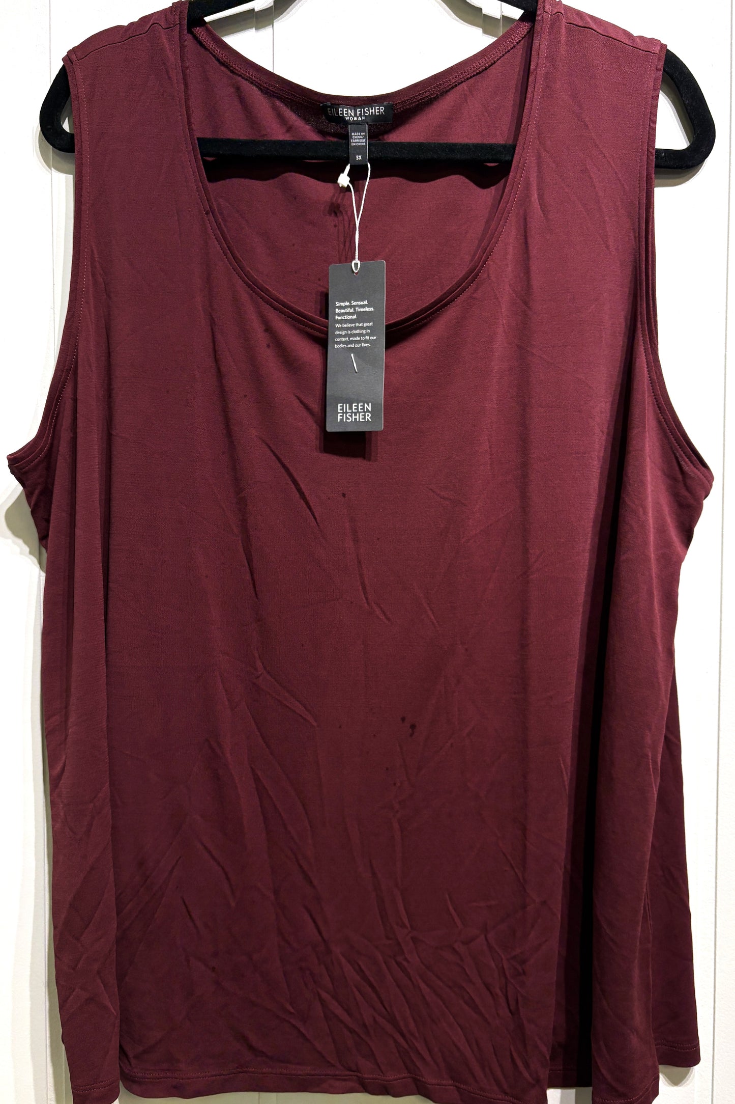 Eileen Fisher Scoop Neck Tank