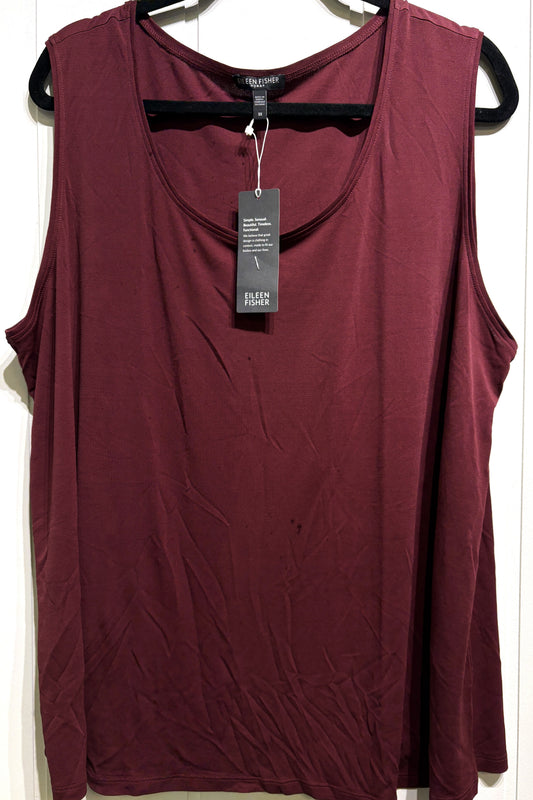 Eileen Fisher Scoop Neck Tank