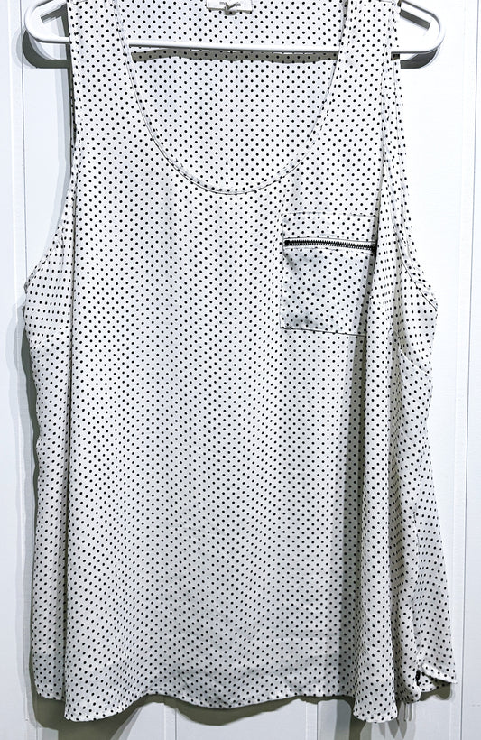 Maurices Polka Dot Tank Blouse