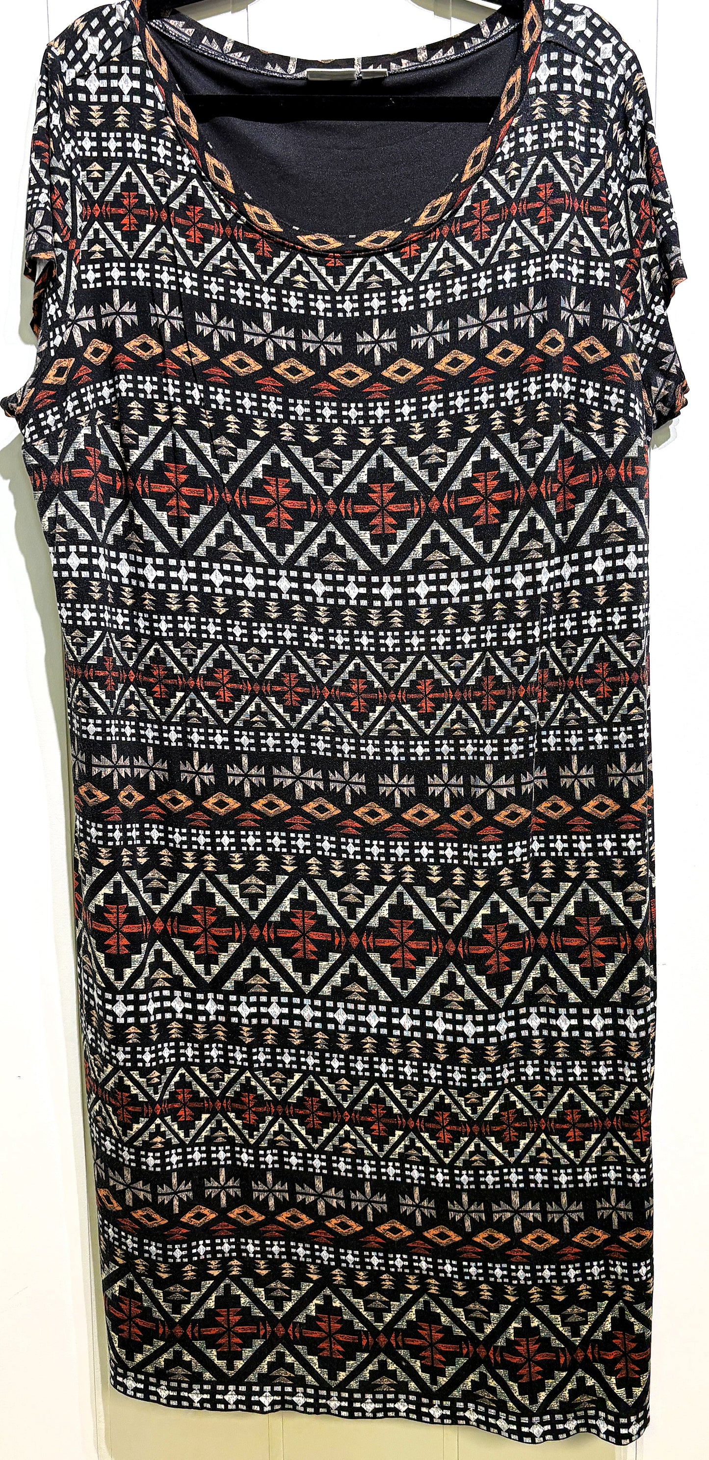 Cato Aztec Print Maxi Dress