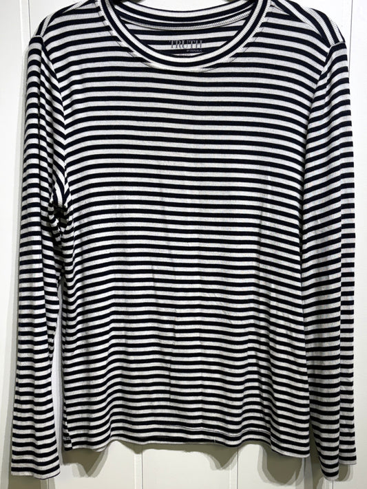 'Truth' LS Stripe Tee
