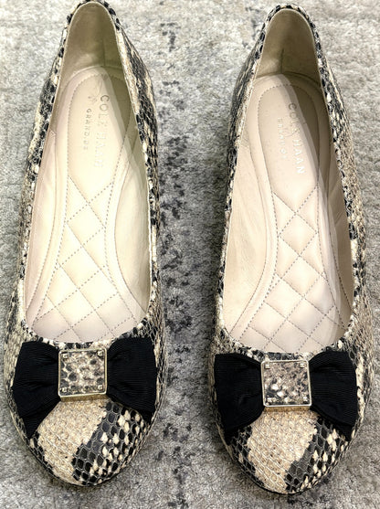 Cole Haan Snake Bow Wedges
