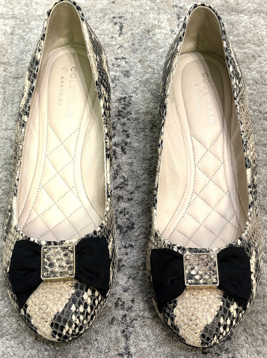 Cole Haan Snake Bow Wedges