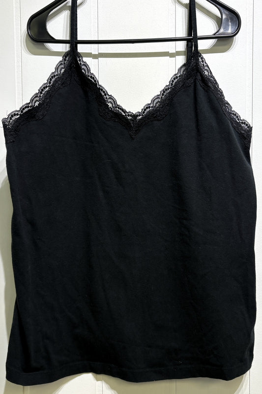 Cami Tank w/Lace Trim