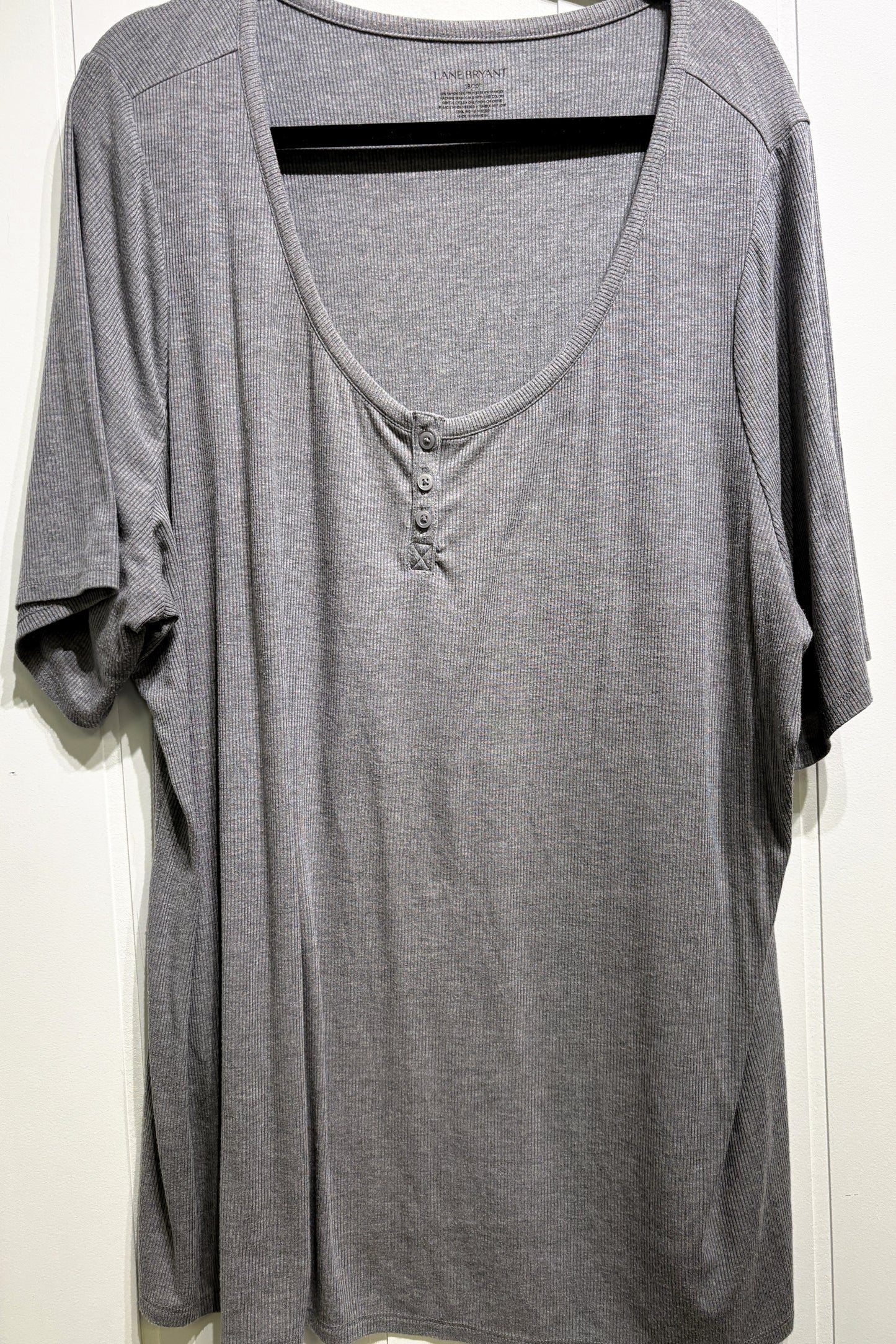 Lane Bryant Ribbed Henley