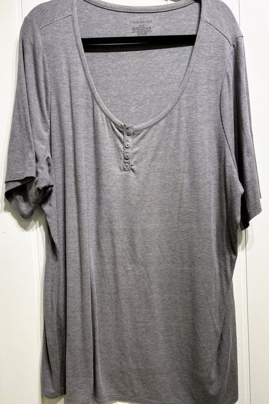 Lane Bryant Ribbed Henley