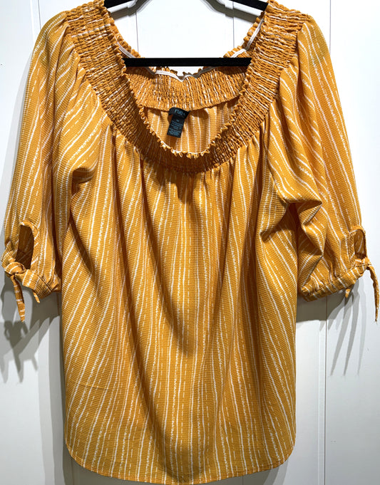 Rue 21 Off Should Stripe Top