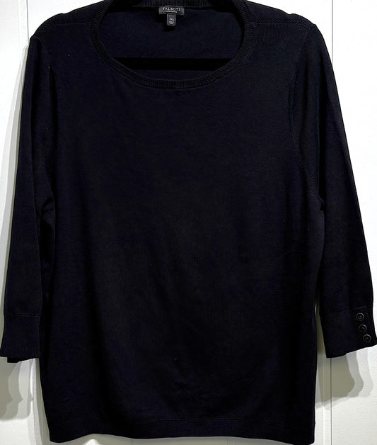 Talbots Sweater w/Button Detail