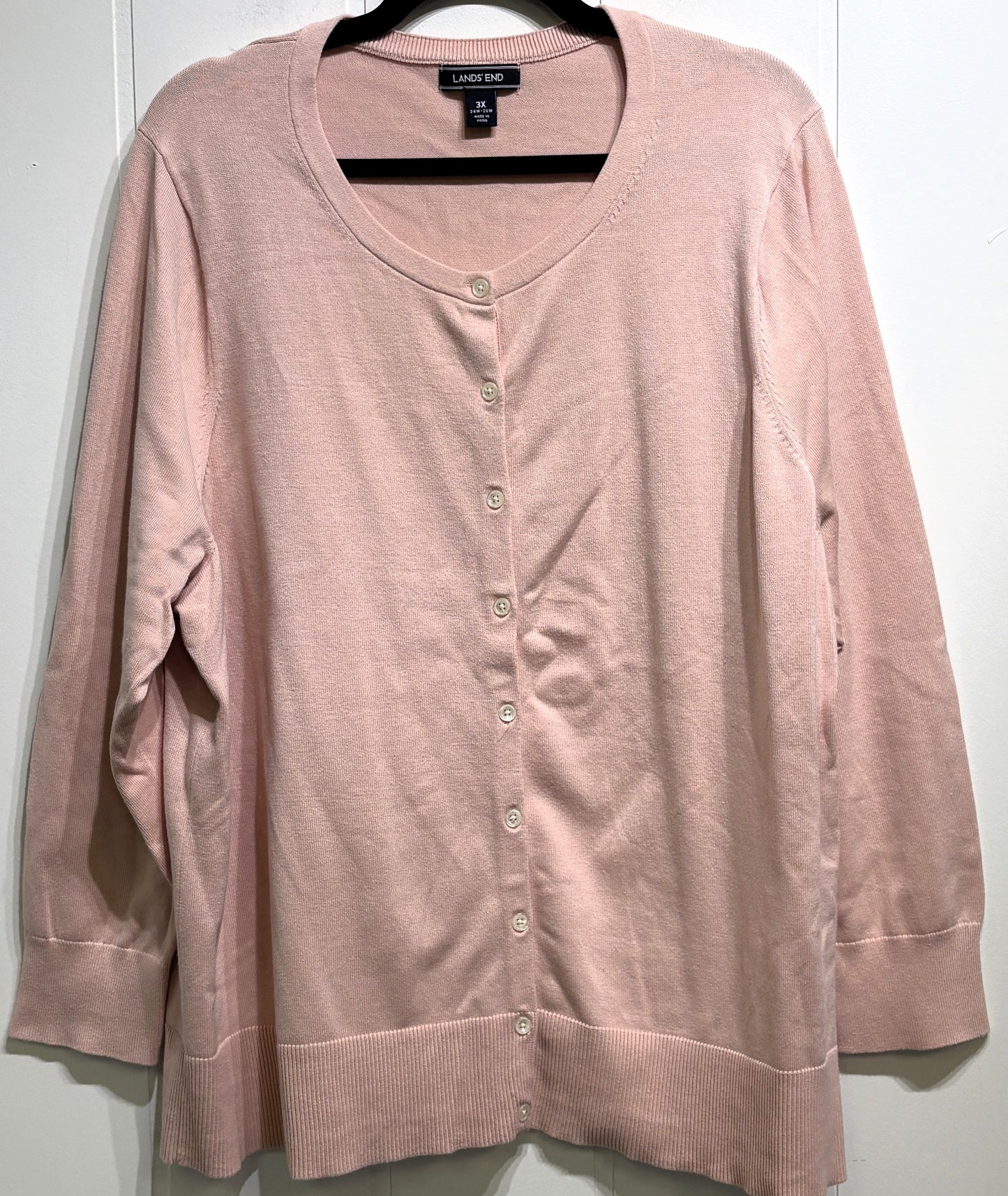 Lands' End Button Cardigan
