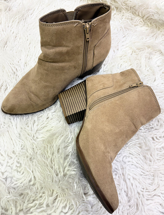 Apt. 9 Suede Ankle Boots