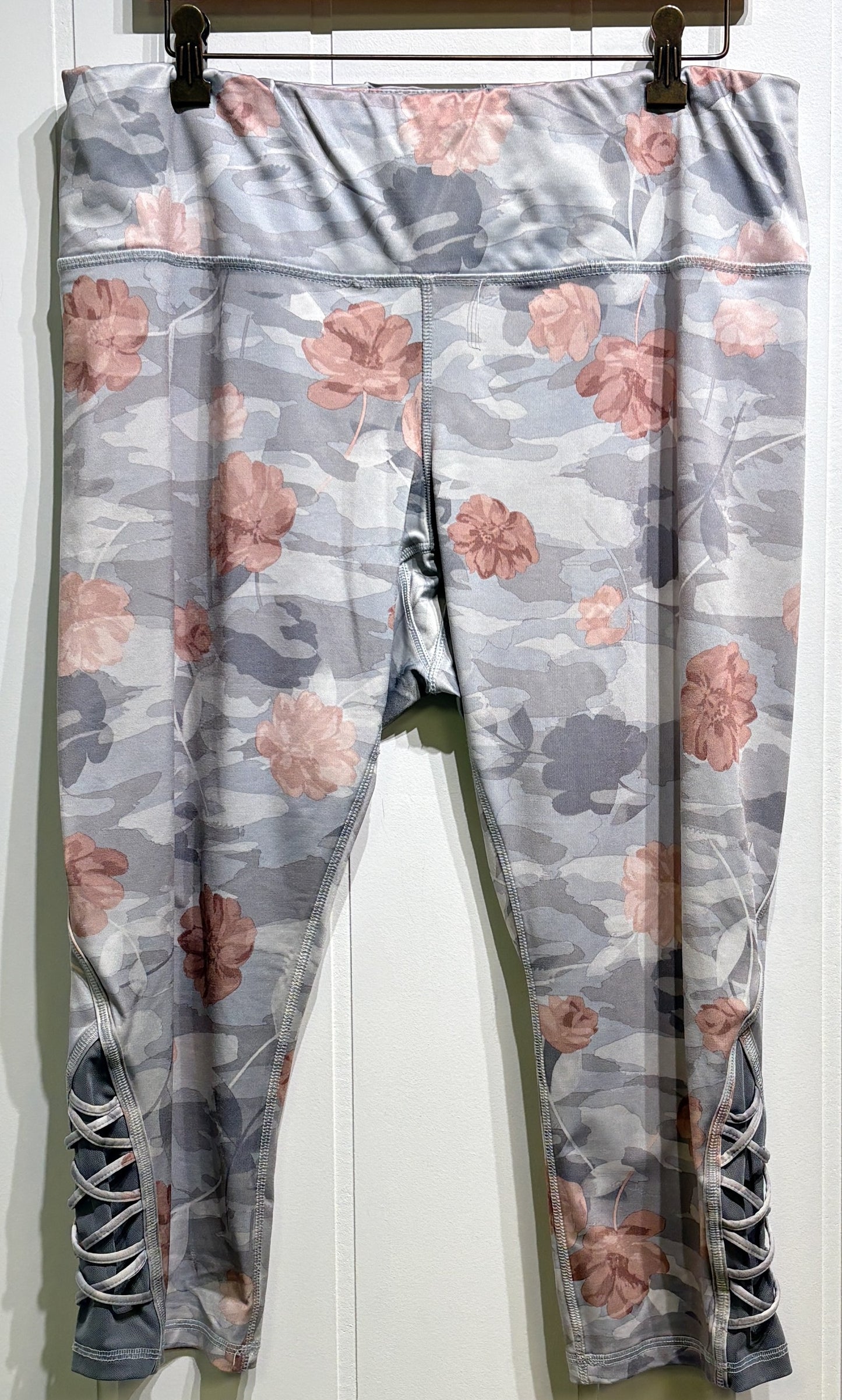 RBX Ankle Leggings w/Lace-up Detail