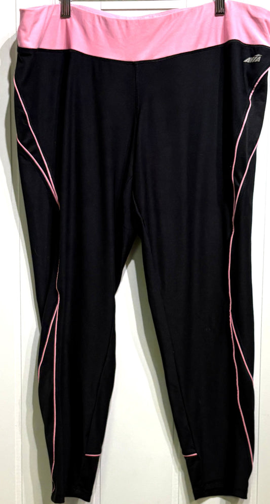 Avia Leggings w/Mesh Detail