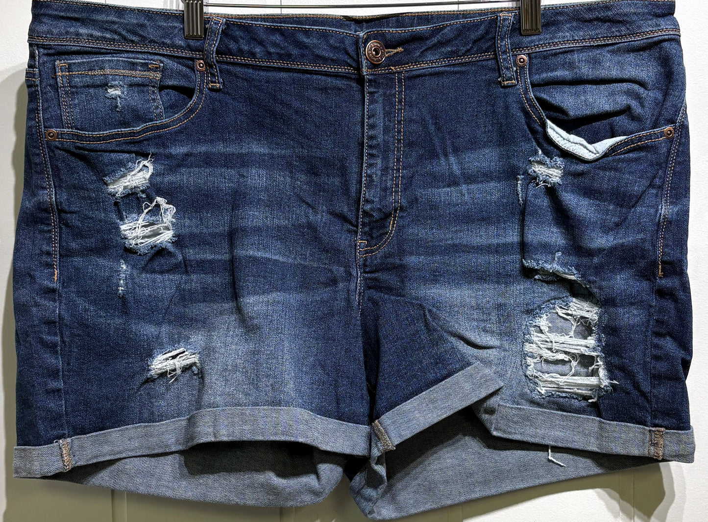 Maurices Distressed Denim Shorts