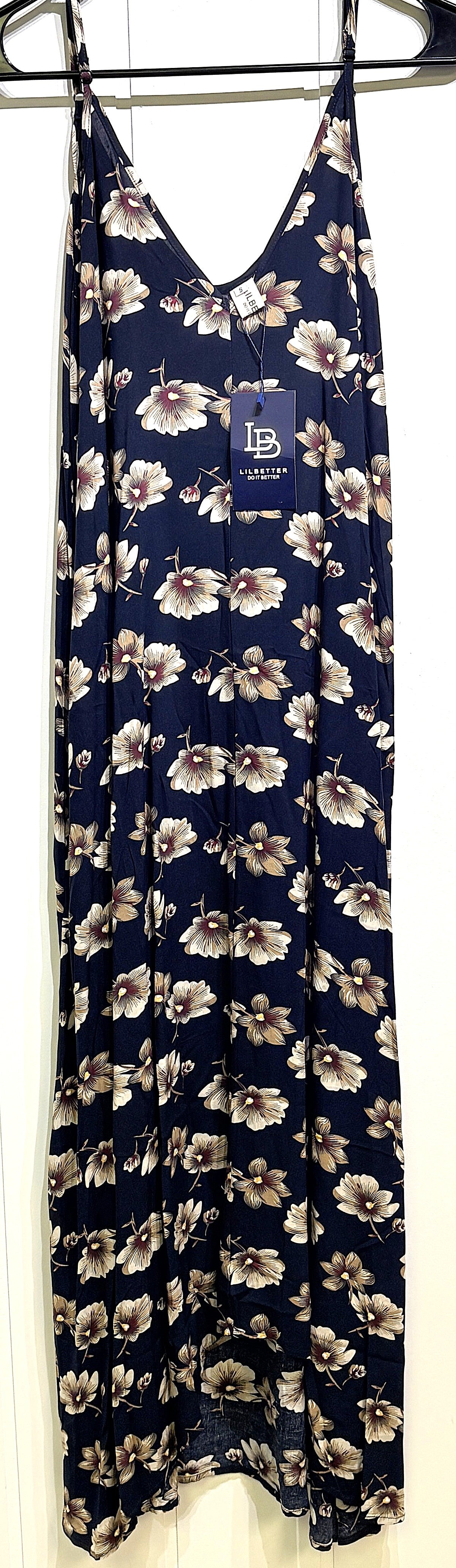 LilBetter Floral Print Maxi Dress
