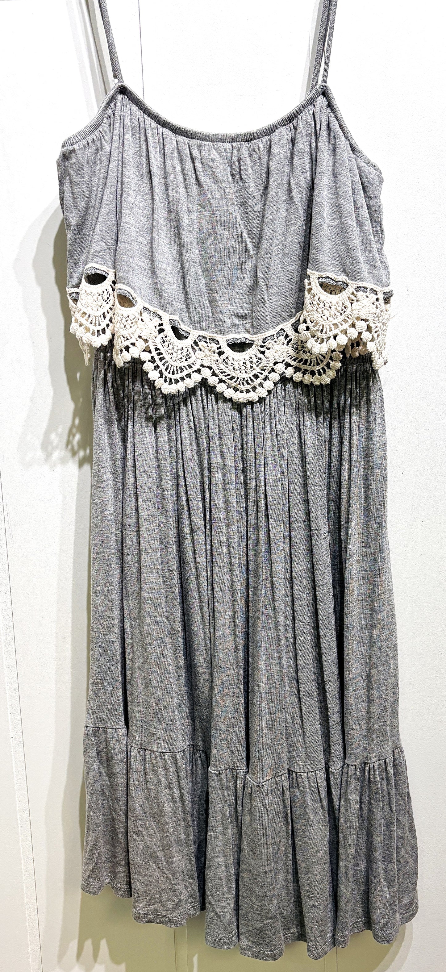 Mi Ami Dress w/Crochet Detail