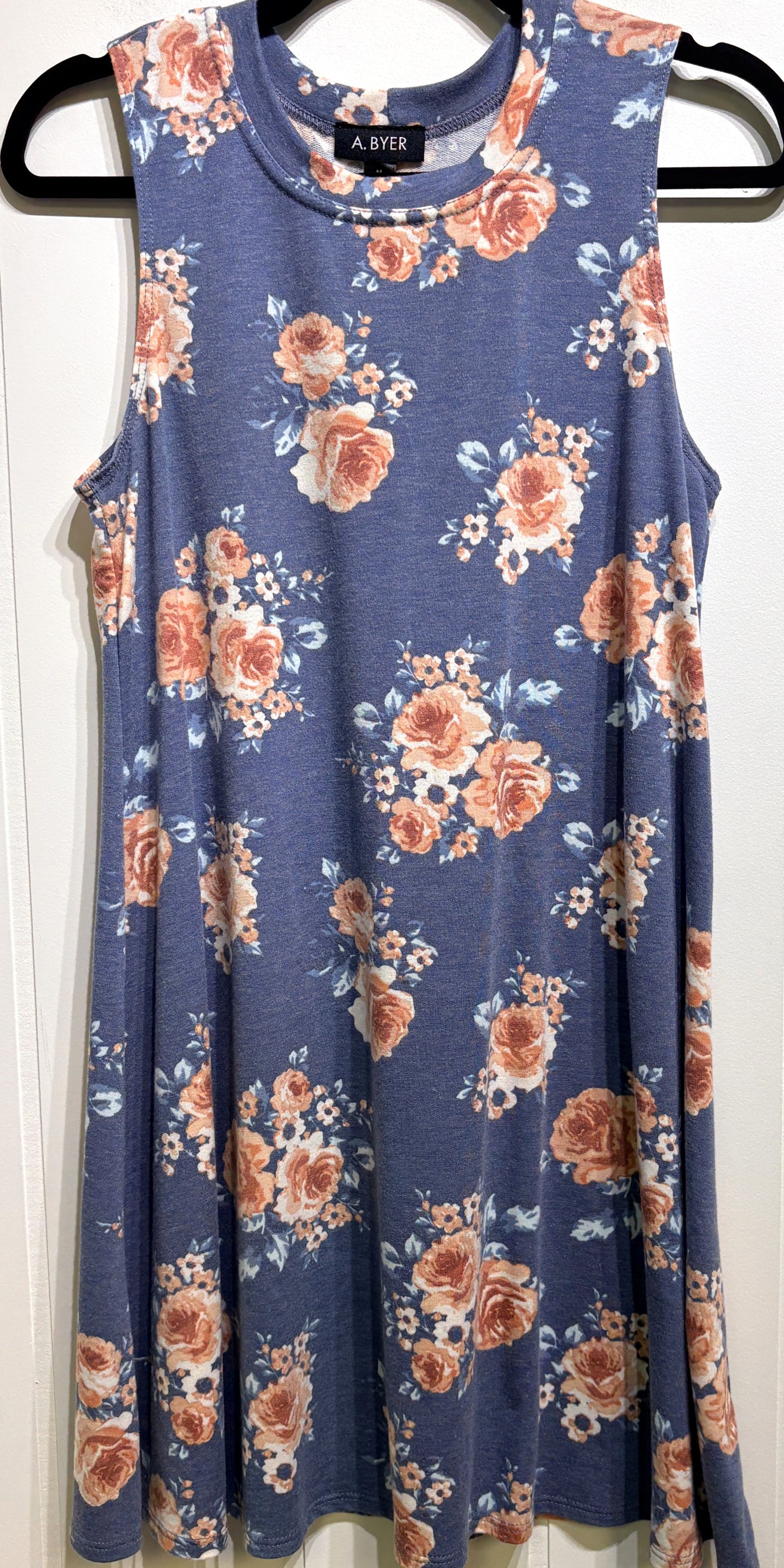 A. Byer Floral Knit Dress