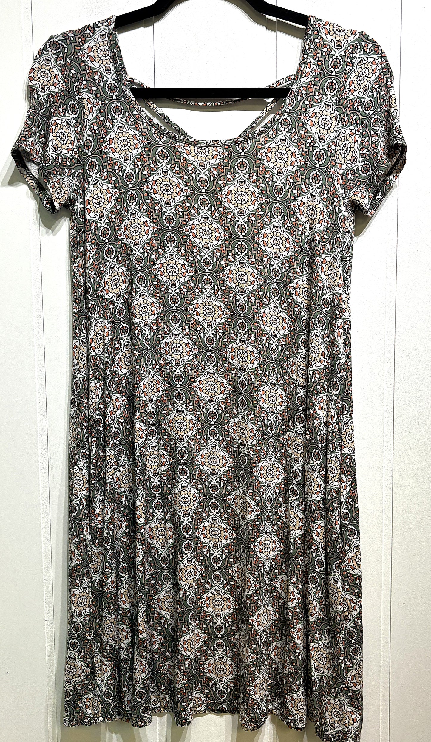 Nine Britton Geo Print Sun Dress