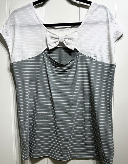 Wonderland Lined Top w/Bow Back