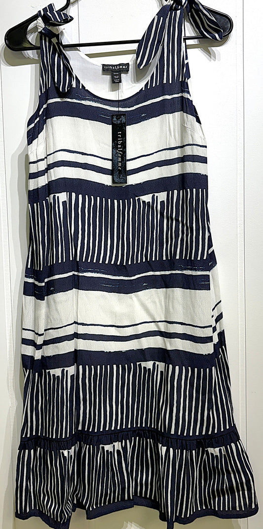 Tribal Femme Dress w/Shoulder Ties