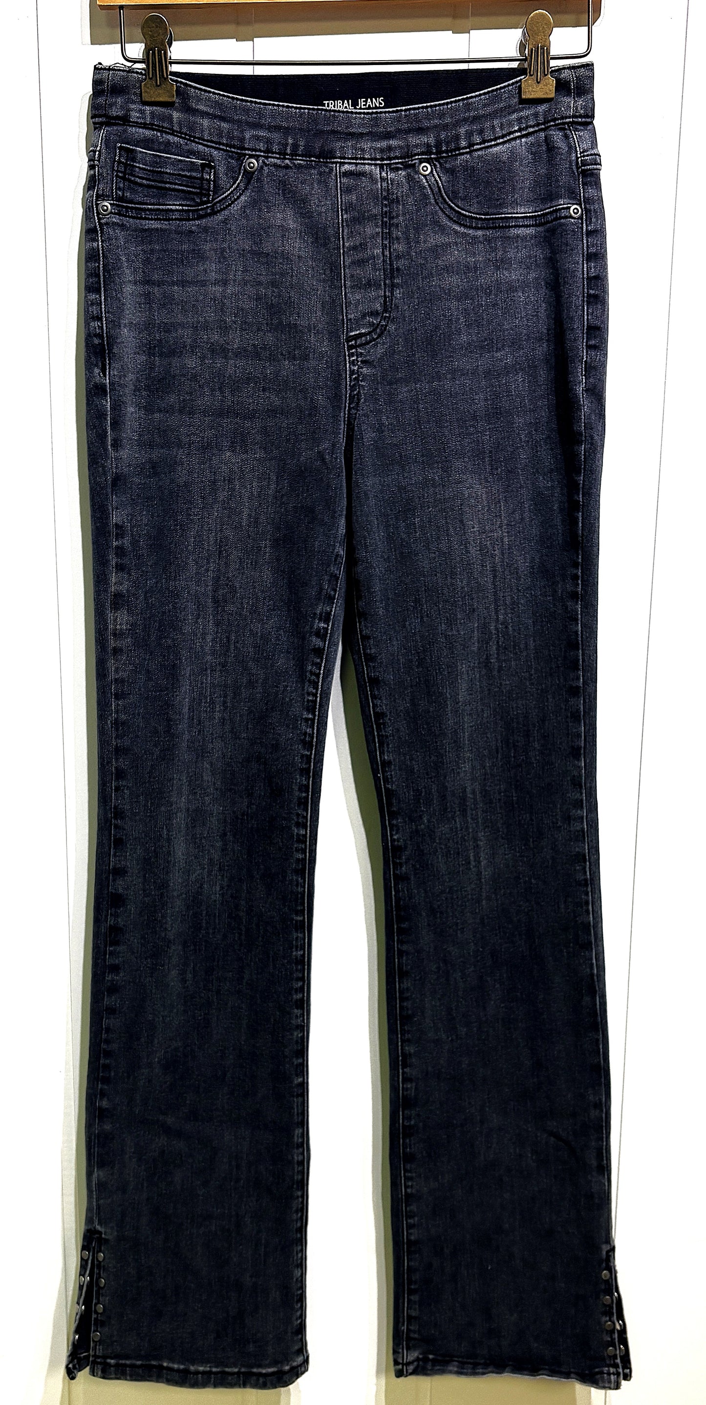 Tribal Jeans w/Slit Ankle Detail