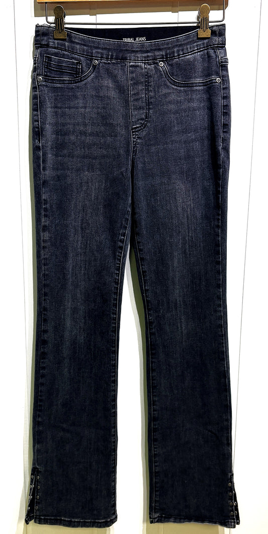 Tribal Jeans w/Slit Ankle Detail