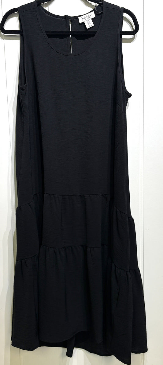 Nicole Miller Tiered-ruffle Dress