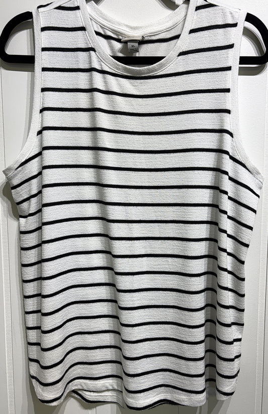A New Day Striped Tank Top