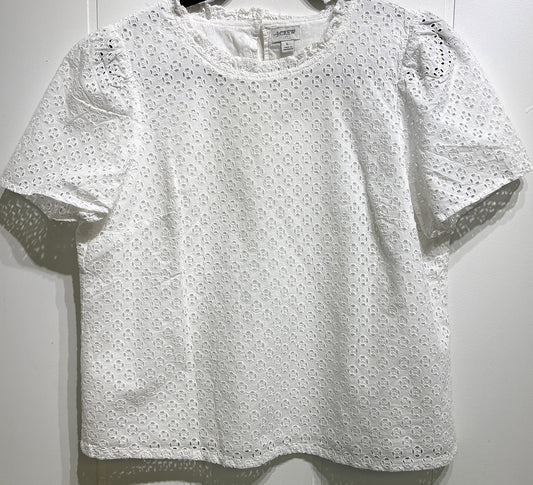 J.Crew Embroidered Blouse