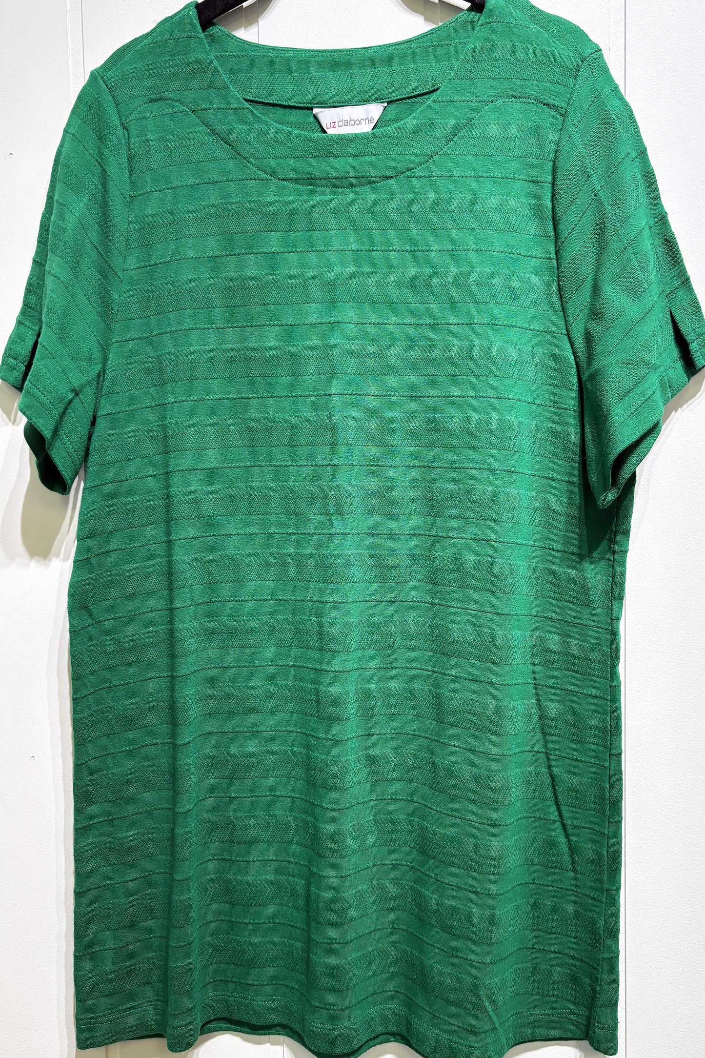 Liz Claiborne Textured Lined Top