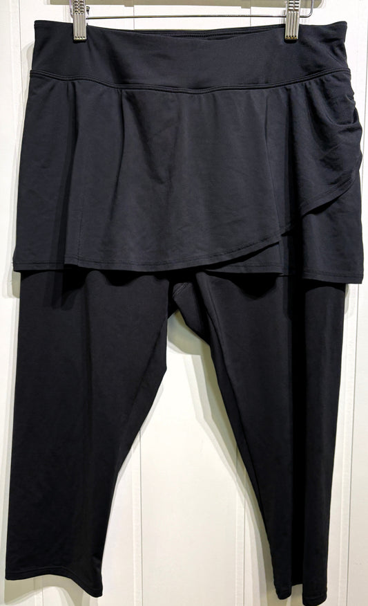 Lands'End Skirted Leggings