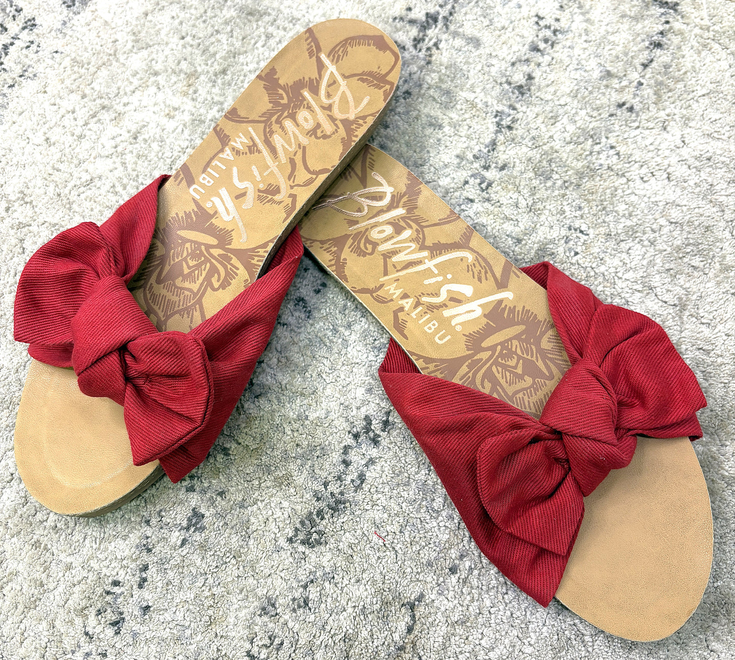Blowfish Bowtie Slip-on Sandals