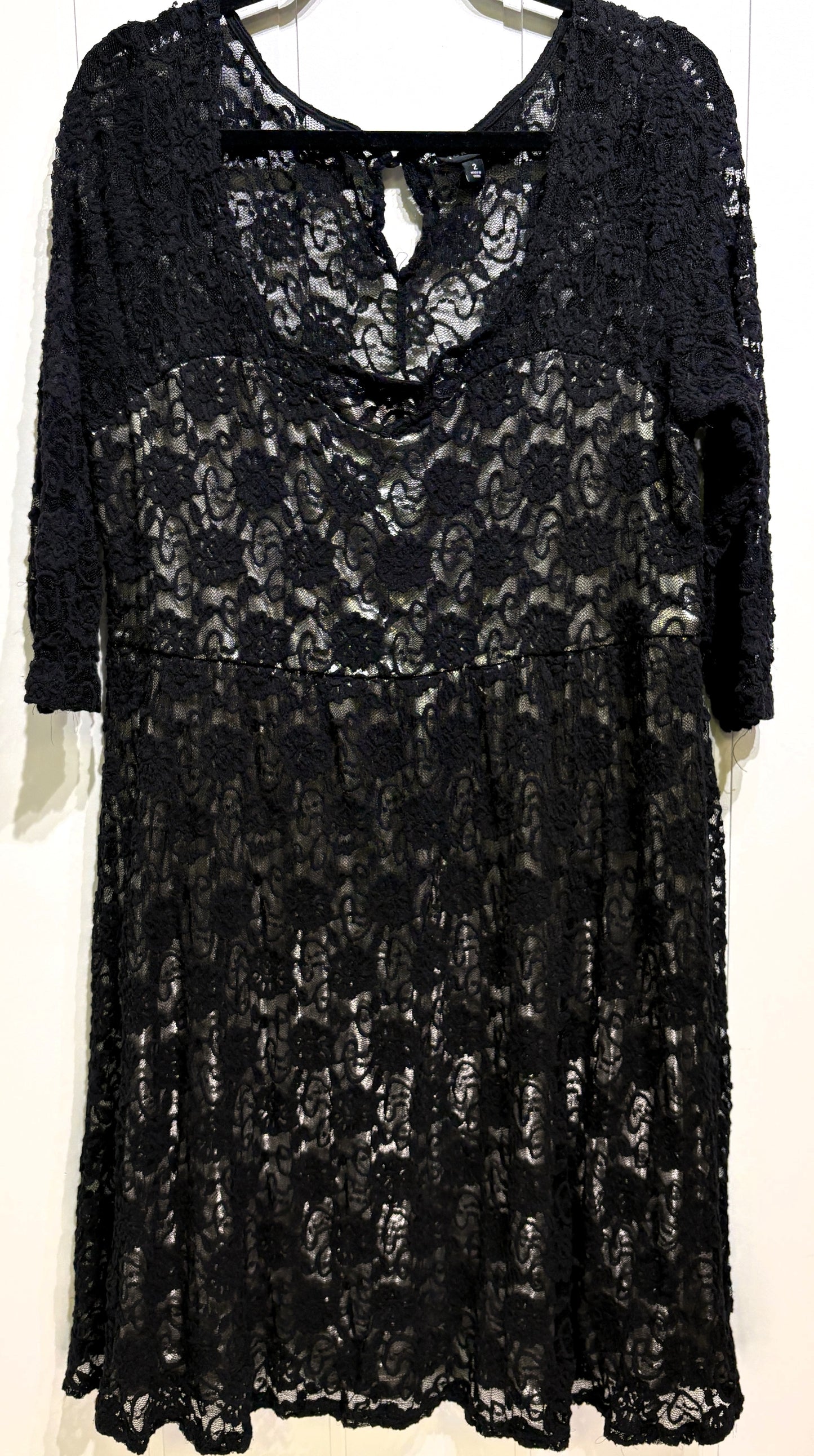 Torrid Lace Overlay Dress