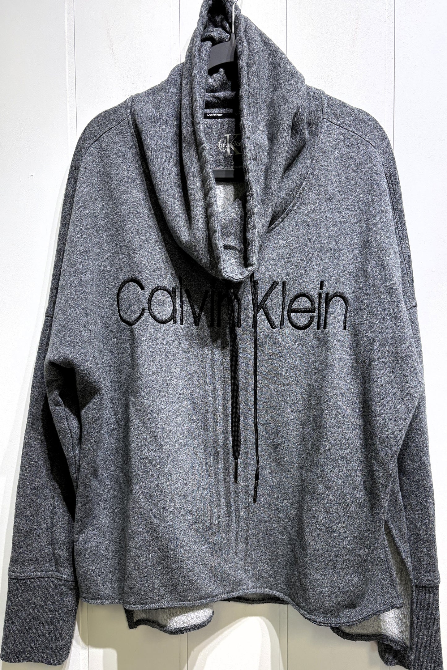 Calvin Klein Cropped Cowl Neck Sweater