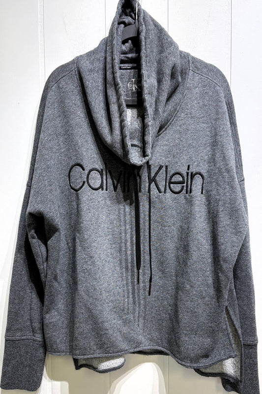 Calvin Klein Cropped Cowl Neck Sweater
