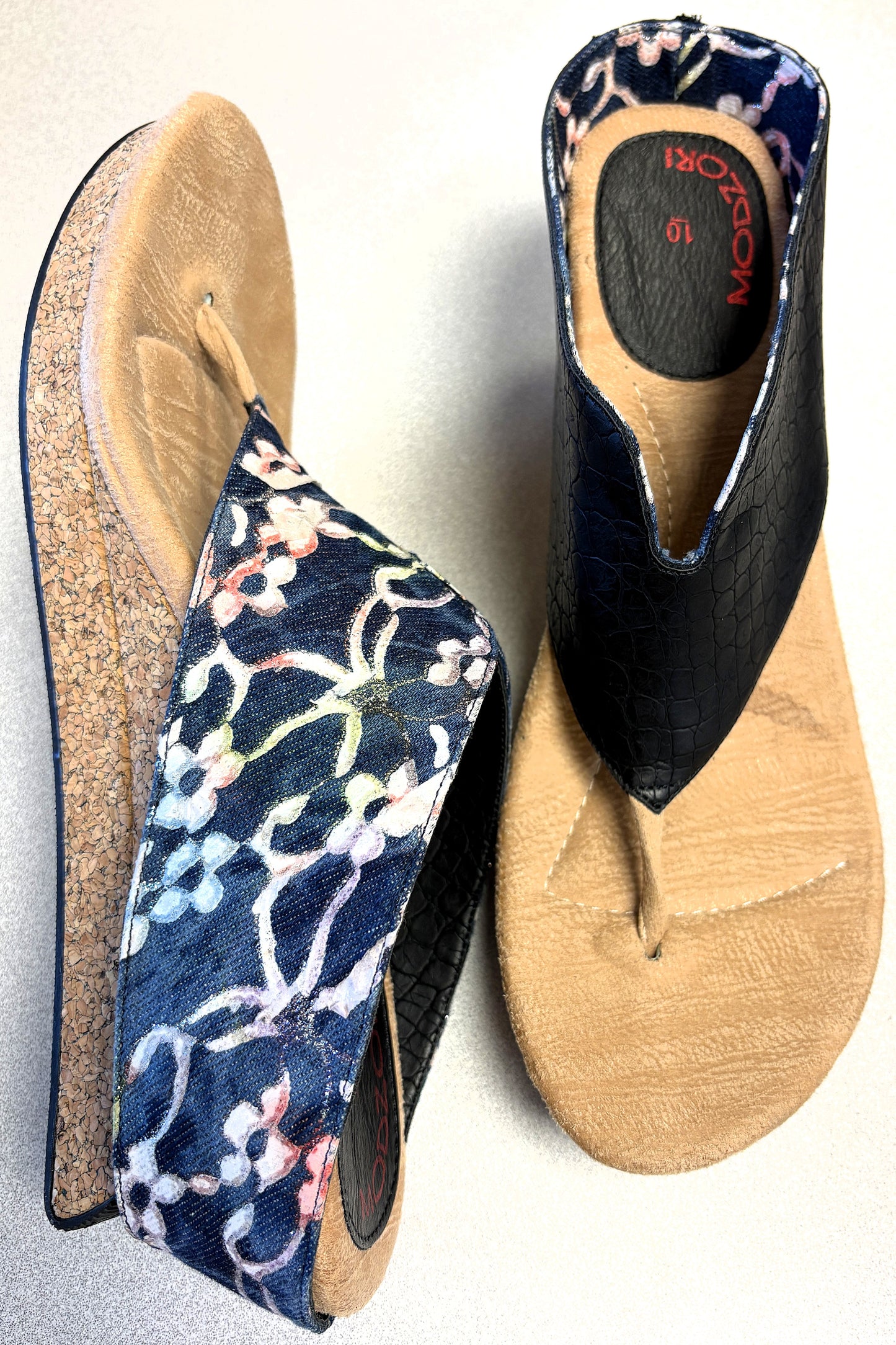 Modzori Reversible Wedge Sandals