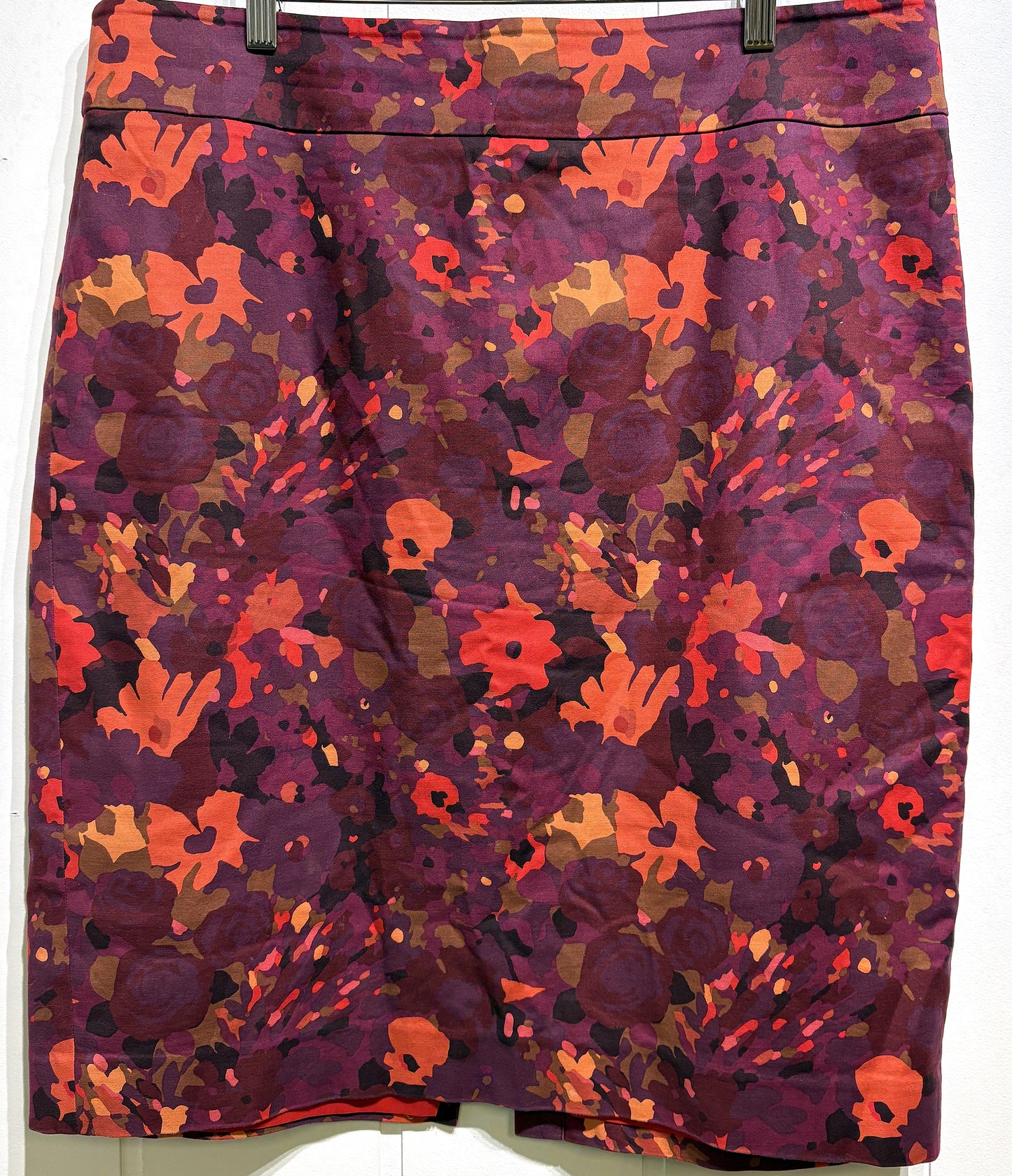 Ann Taylor Patterned Pencil Skirt