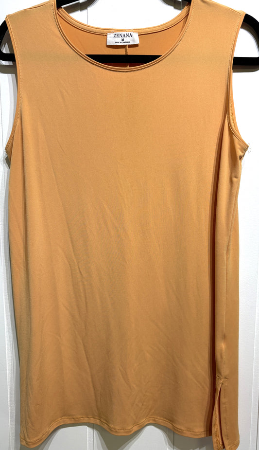 Zenana Silky Tunic Top