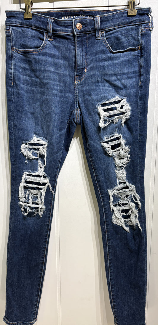 American Eagle Ripped Skinny Jeans