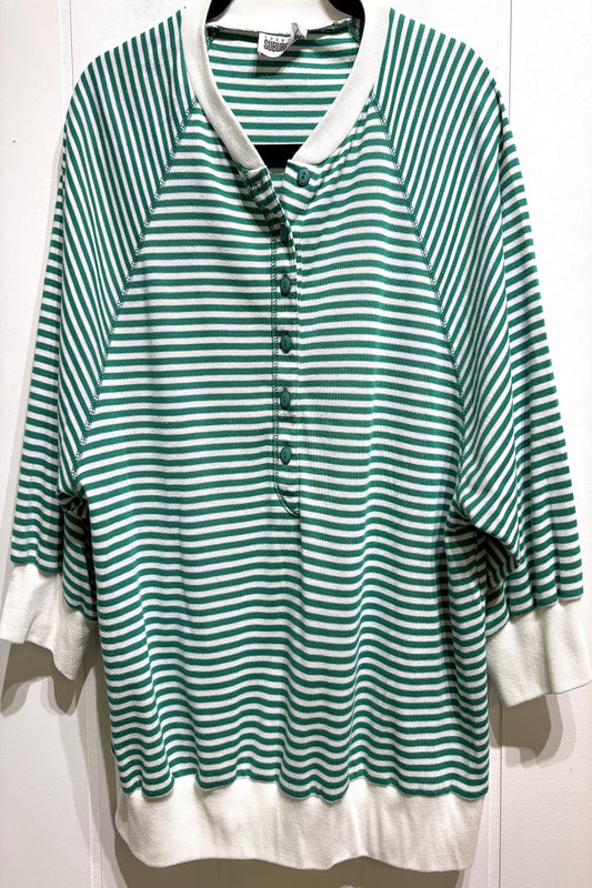 Country Suburbans Striped Henley